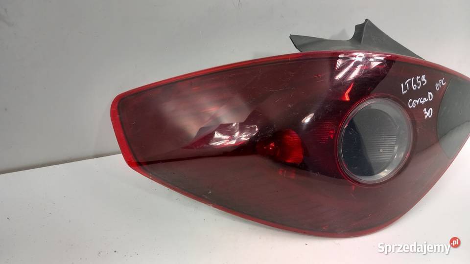 OPEL CORSA D LAMPA TYŁ LEWA 3D OPC wielkopolskie Zbierkowo