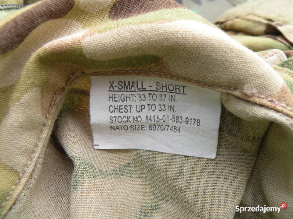 Bluza aircrew multicam x small short Wrocław