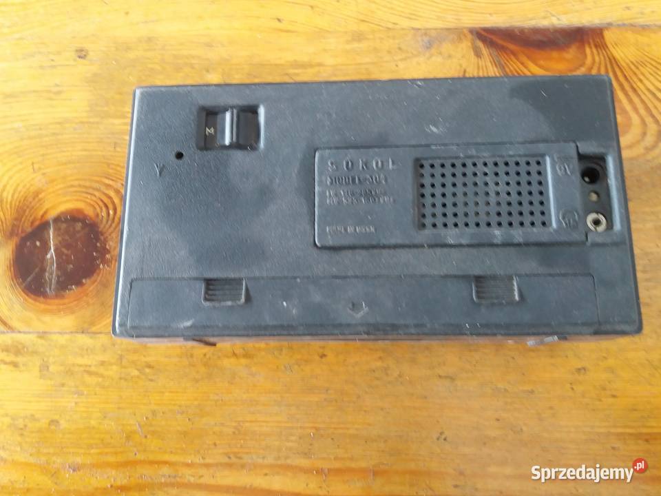 Stary radioodbiornik SOKÓŁ Krępa Górna