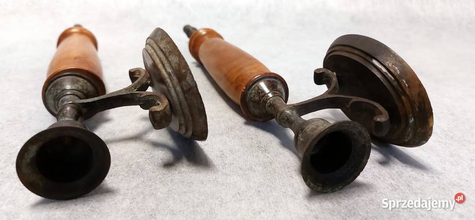 Para ściennych świeczników kinkiety ścienne zachodniopomorskie Stargard