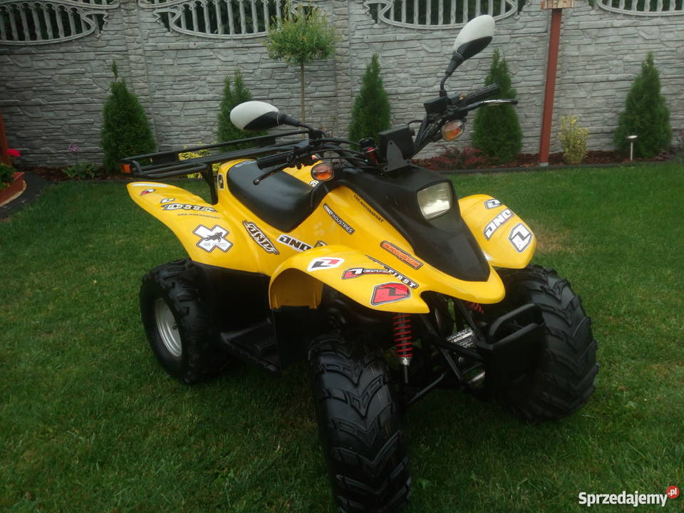 DUŻY Quad 50 super stan Drezdenko