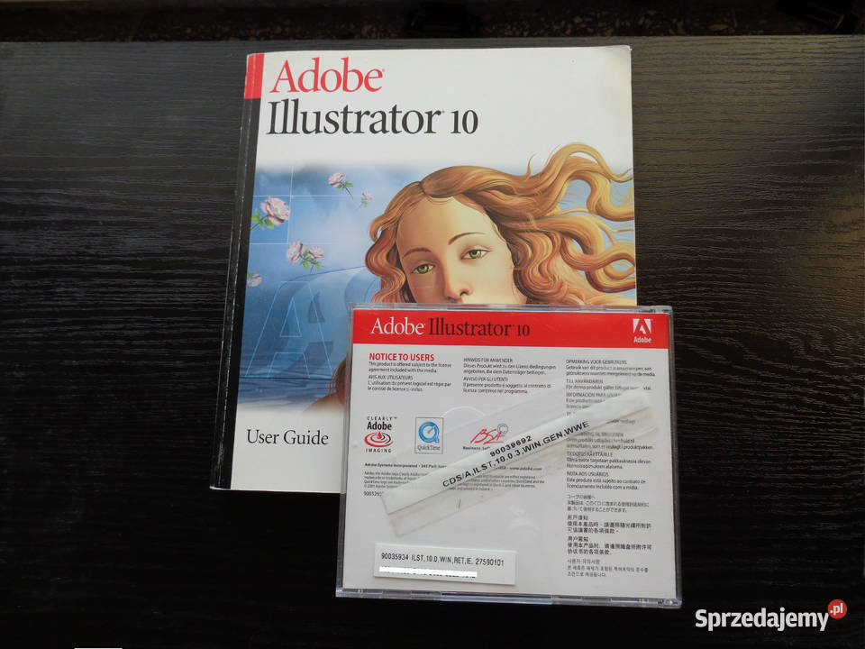 Adobe Illustrator 10 na Windows + serial number Brzeg