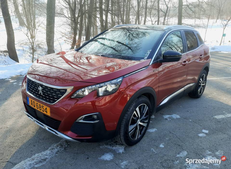 Peugeot 3008 16 THP180 GTLine EAT8 Navi 93tkm czujnik parkowania Jaśkowice