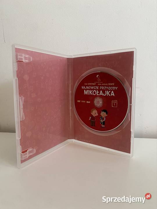DVD dysk Najnowsze przygody Mikotajka x4 sztuki wewnętrzny Warszawa
