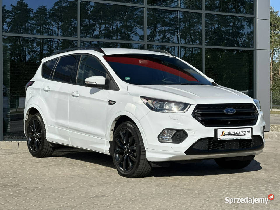 Ford Kuga 8xAlu Iręka Kamera SkóraAlkantara Navi biały Kuga opolskie Kąty Opolskie
