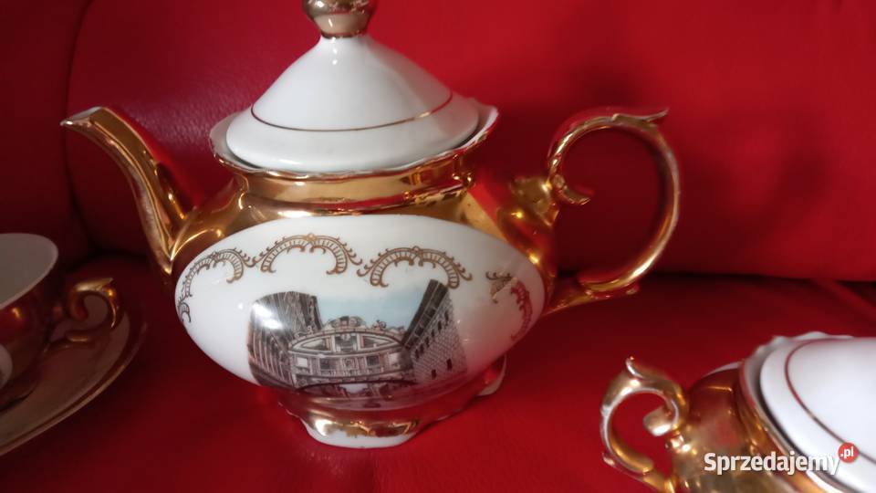 Stary piekny serwis porcelana Porcelana i szkło Porcelana i szkło mazowieckie Warszawa