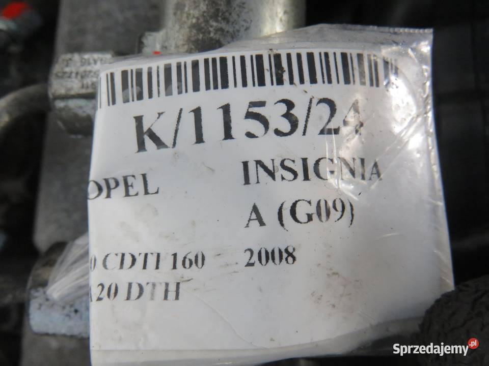SILNIK OPEL INSIGNIA A 20 CDTI 160 A20DTH