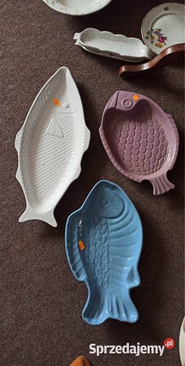 Półmisek Biała ryba Półmisek o ciekawym Gdańsk