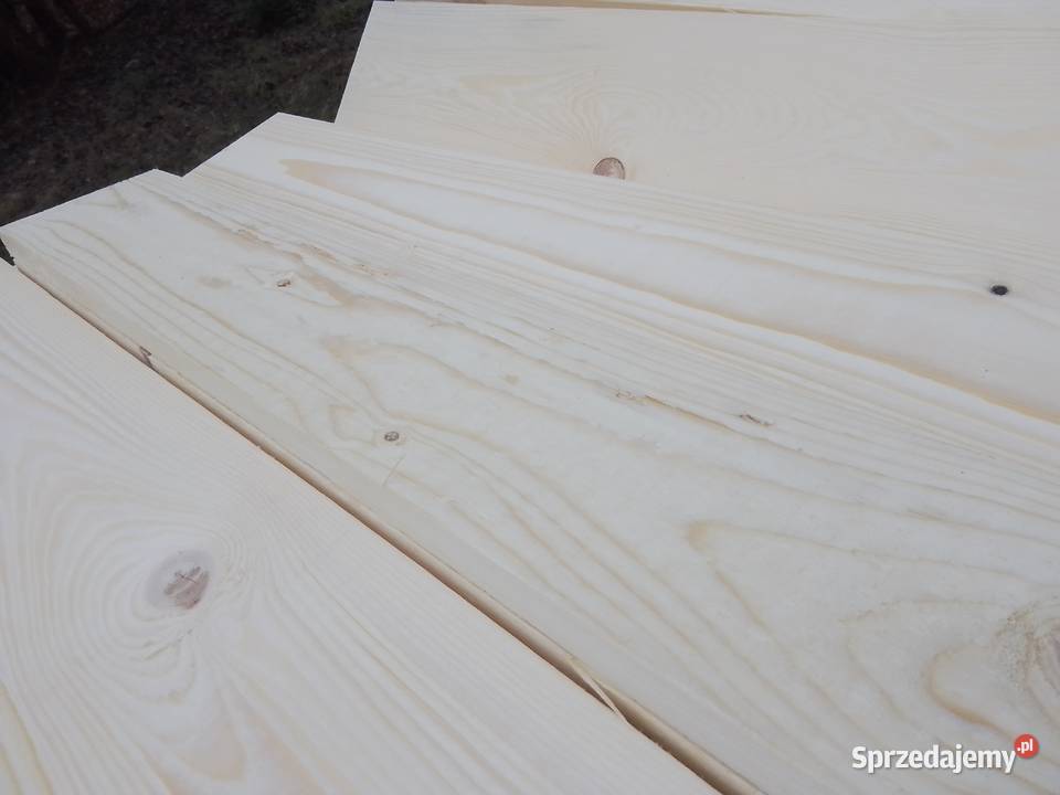 Heblowane deski świerk 80 x 12 x 2 nowe suche Wrocław