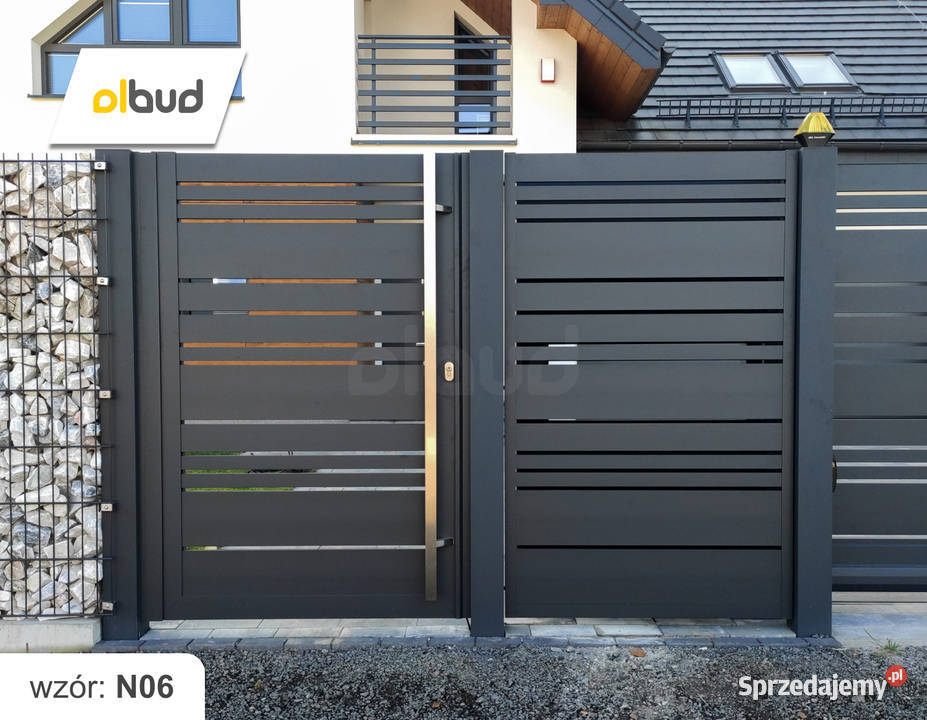 Ogrodzenia nowoczesne aluminiowe z gwarancją Przęsła Elbląg