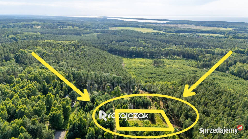 Działka 2164m2 Sasino Stara Cegielnia pomorskie sprzedam