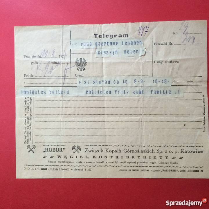 Telegram 30 sprzedam