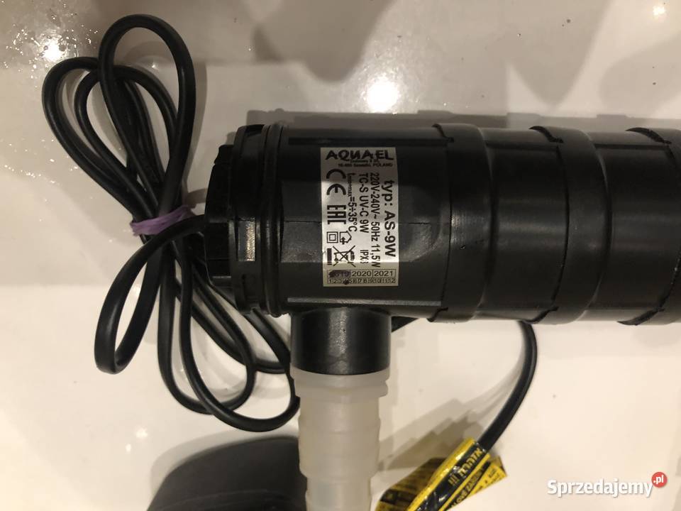 Aquael UV AS9W Lampa UVC do akwarium 400600L
