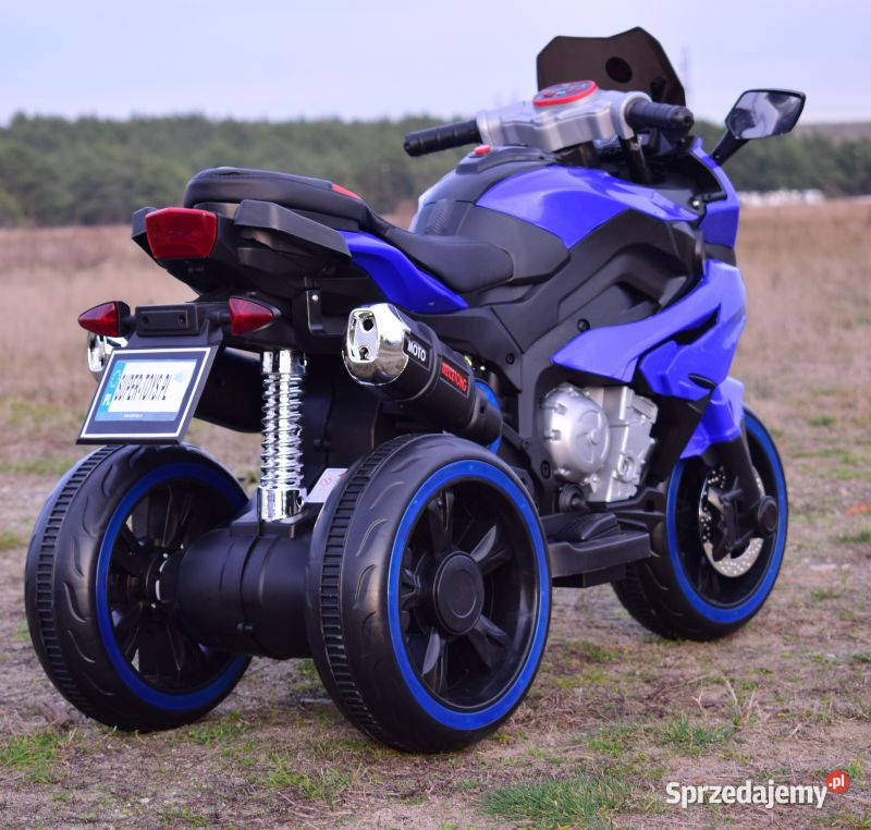 Autko motorek DUŻY MOTOR ŚCIGACZ Exclusive na