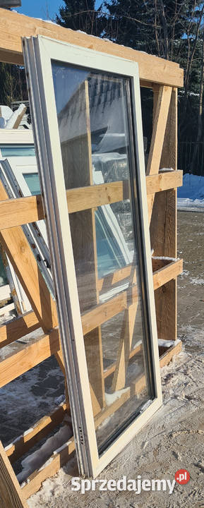 OKNA KacprzaK Witryna 74x151 FIX Używany PCV Lublin
