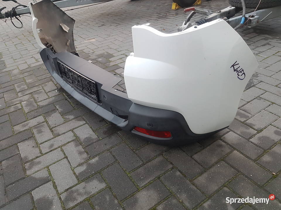 PEUGEOT 3008 I 2009 2010 2011 ZDERZAK TYL BIALY Turkowice sprzedam