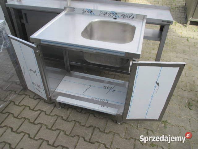 Zlew Gastronomiczny 1 Komorowy Drzwi Otwierane wielkopolskie