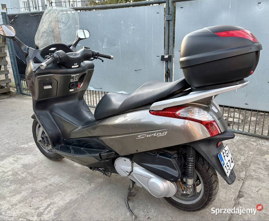 Honda SWing 125 2011 Kufer Skuter Honda Gorzów Wielkopolski