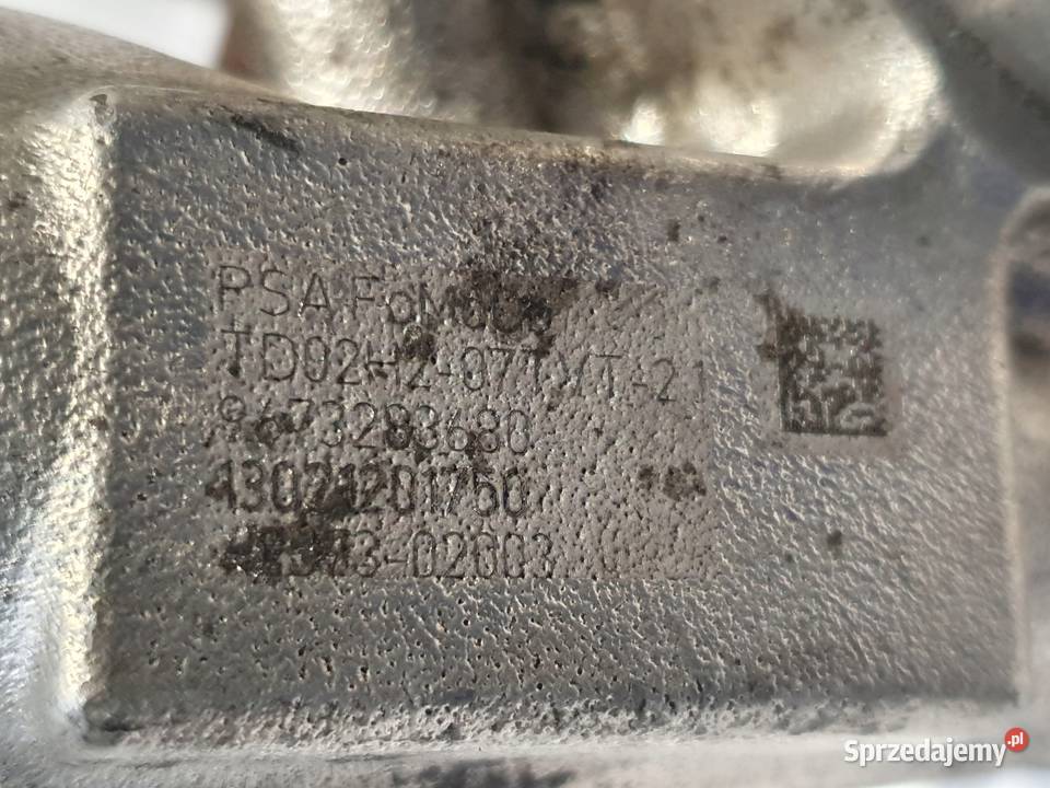 TURBOSPRĘŻARKA Peugeot 308 Partner 16 HDI turbo Chełm