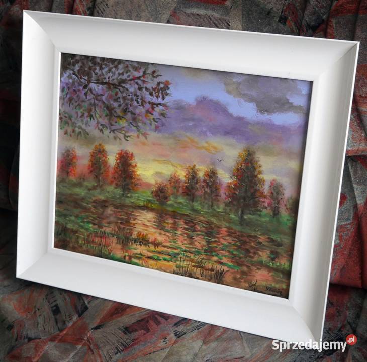 Obraz olejny STAW Gliwice sprzedam