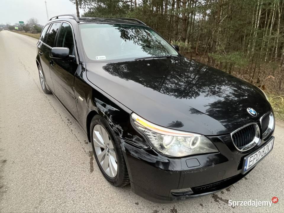 BMW e61 520d 177 liftowy Ładna Kombi BMW Sieradz