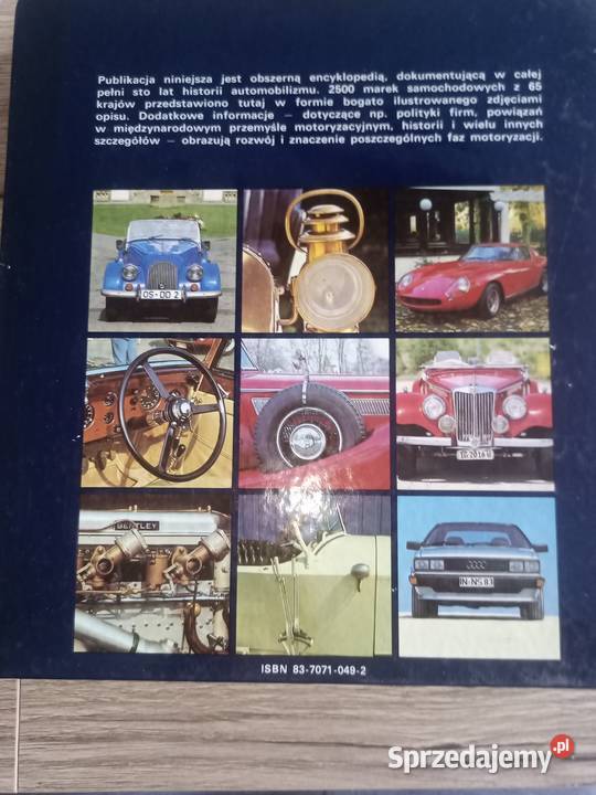 Sprzedam książkę wielka encyklopedia samochodów Kozłów Biskupi