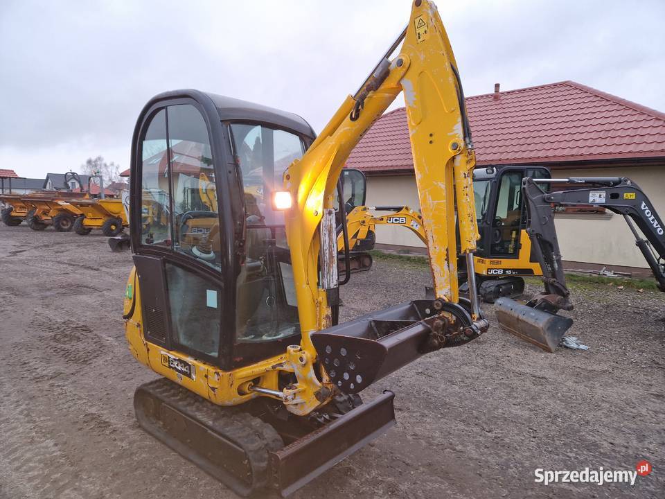 Minikoparka JCB 8014 2006r 3000mtg Motoryzacja