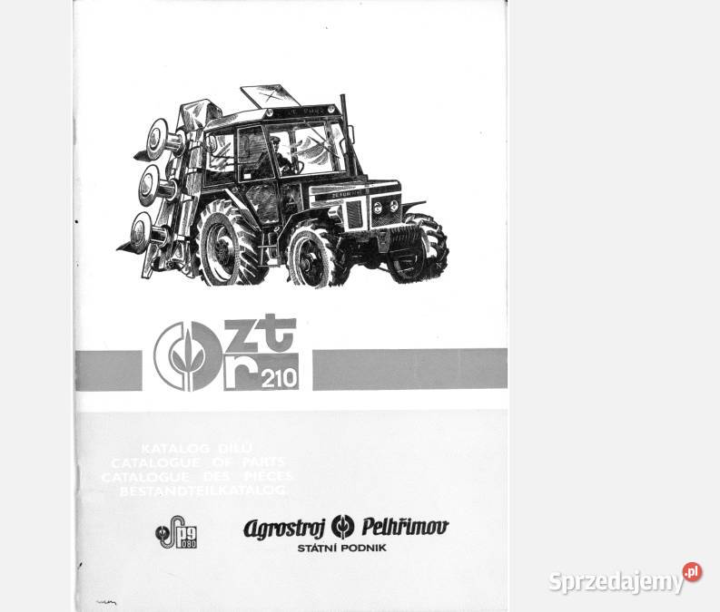 ZTR 210 kosiarka instrucja obsługi i katalog świętokrzyskie Kielce