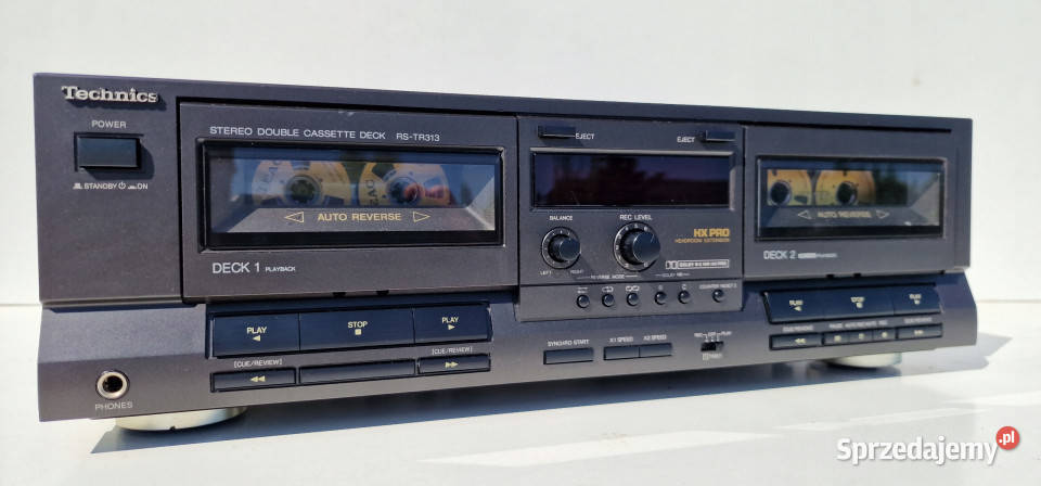 Magnetofon Technics RSTR313 casette deck Magnetofony Międzychód