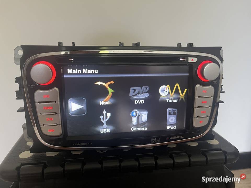 Radio Nawigacja ZENEC 3810 FORD Mondeo Focus S CD Tychy