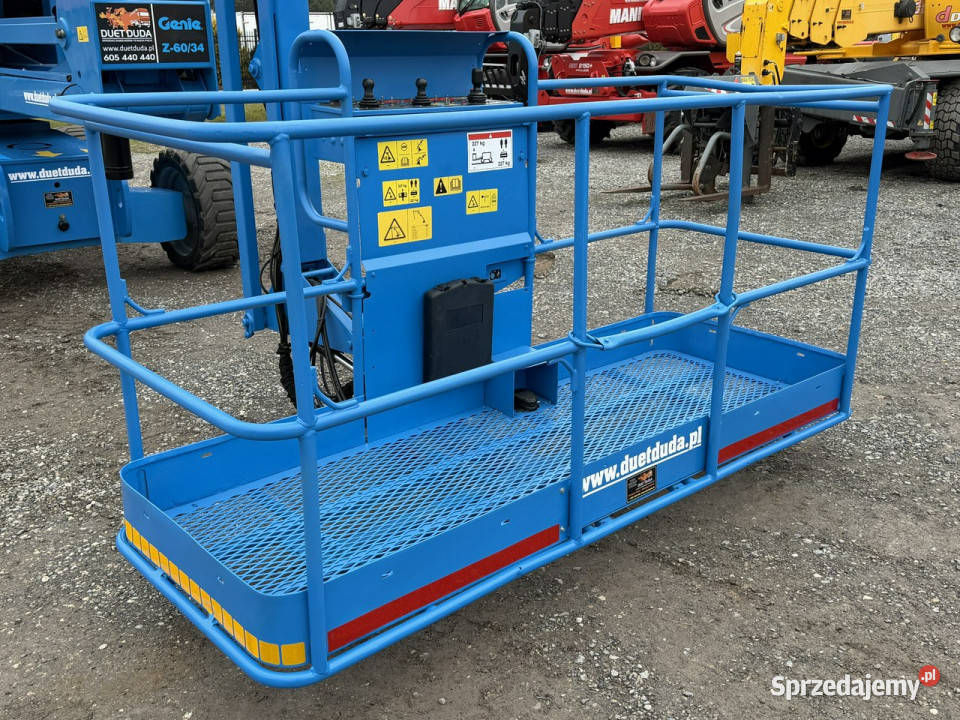 podnośnik koszowy Manitou 200 ATJ Genie Z6034 Widełki