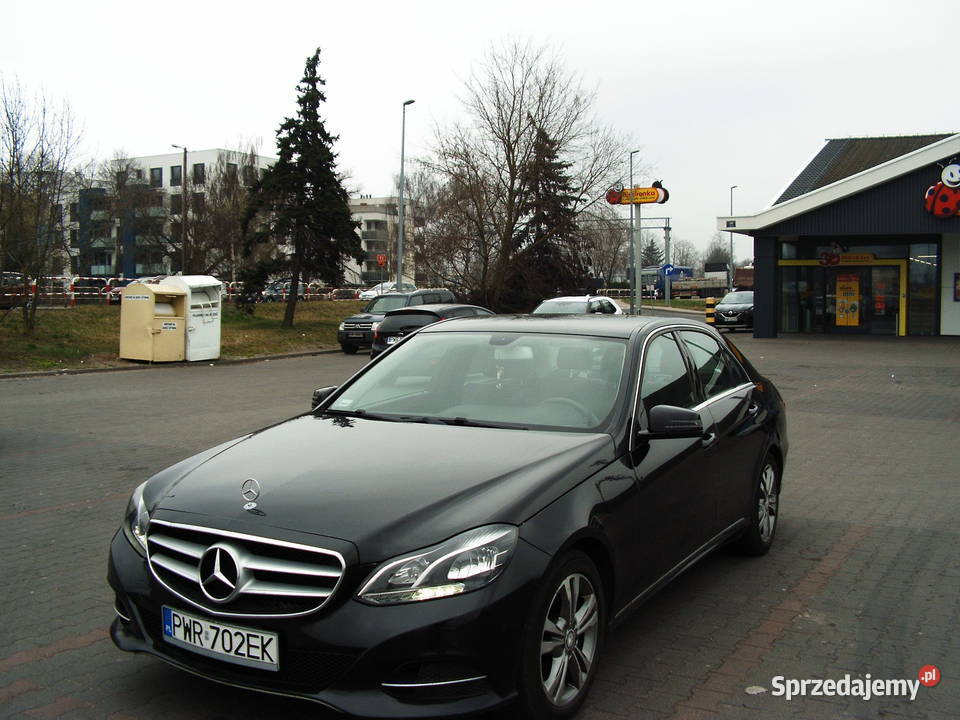 Mercedes E 250 21 CDI 2014 r 4 Matic 204 elektrycznie ustawiane fotele Września sprzedam