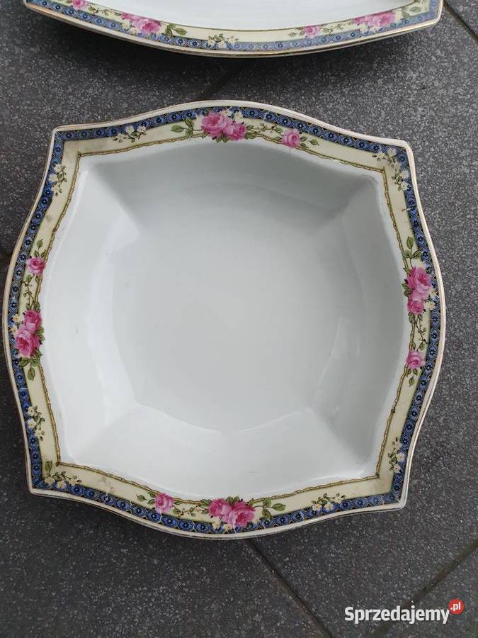 Ćmielów miska i półmisek Myszków