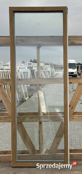 OKNA KacprzaK Witryna 77X202 FIX Używany PCV Lublin