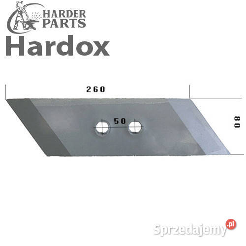 Dłuto 100ha HARDOX 930211250L części do pługa Suwałki