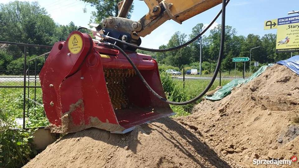 Przesiewacz do koparki torf ziemia humus Dostawa Rybnik