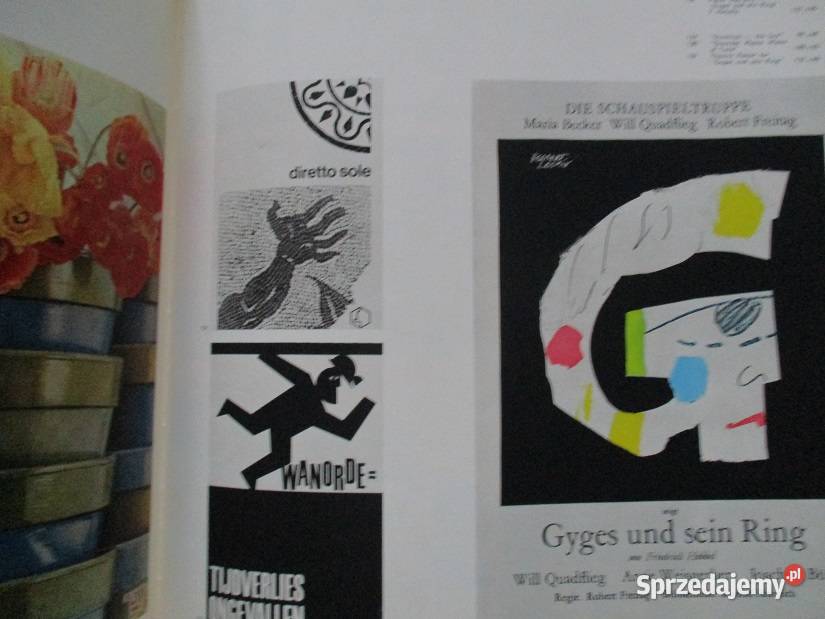 Biennale plakatu 1966 plakat grafika sztuka Łódź sprzedam