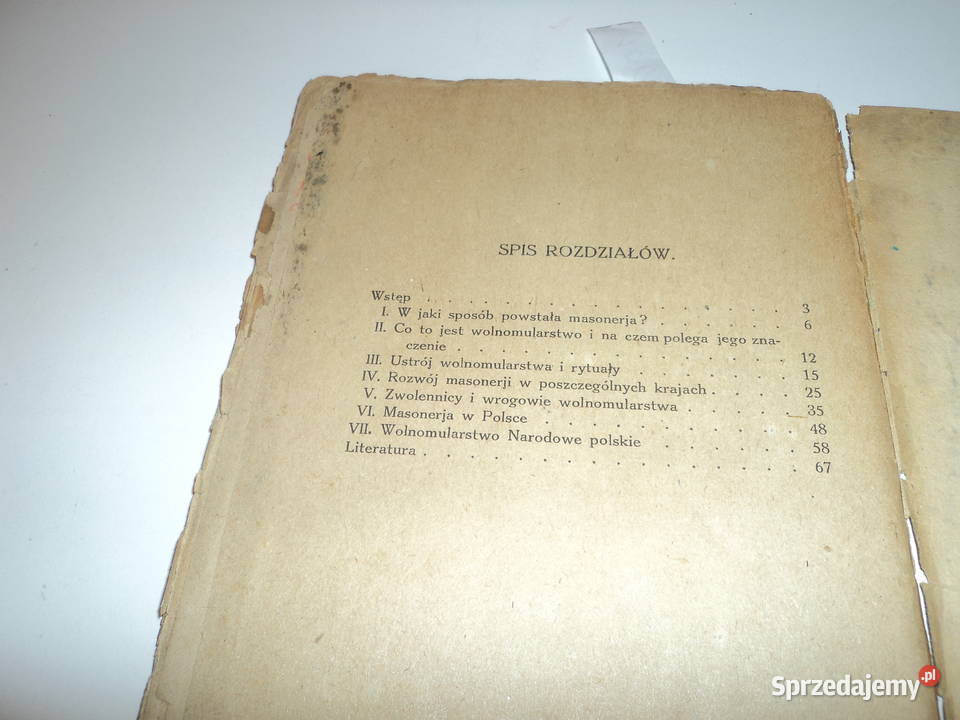 Wolnomularstwo Masoneria Dr Kazimierz Janowski Nowy Sącz