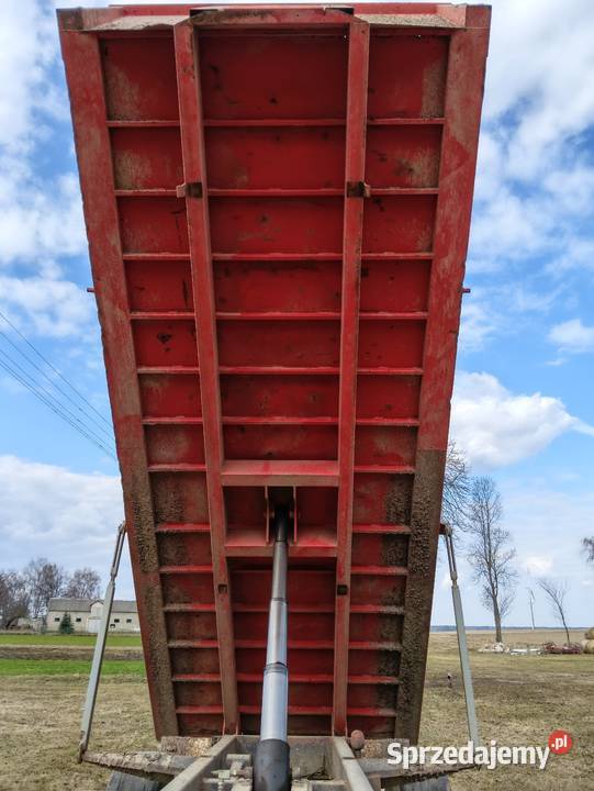 Przyczepa skorupa 15 ton