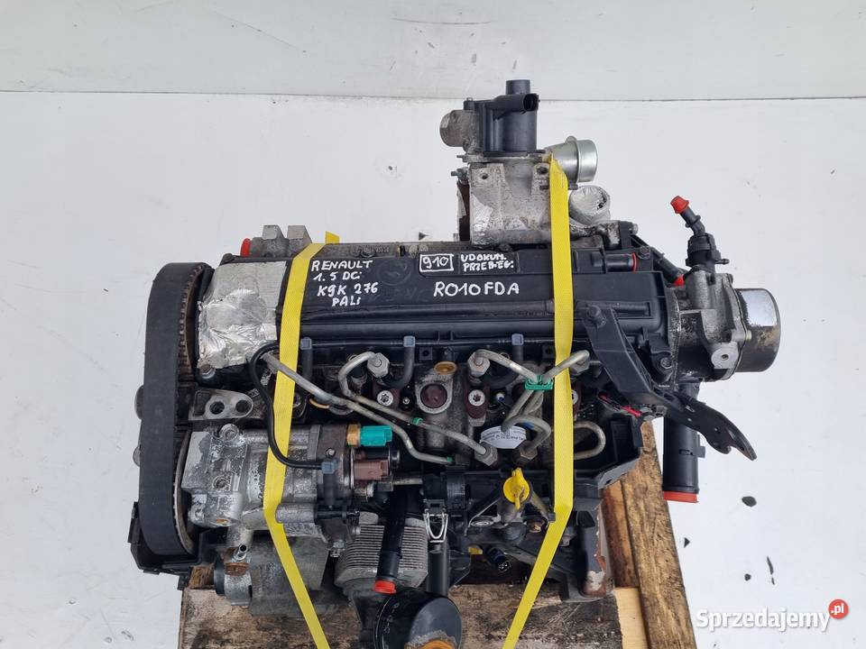 SILNIK KOMPLET Nissan Note 15 DCI 86 Rudka