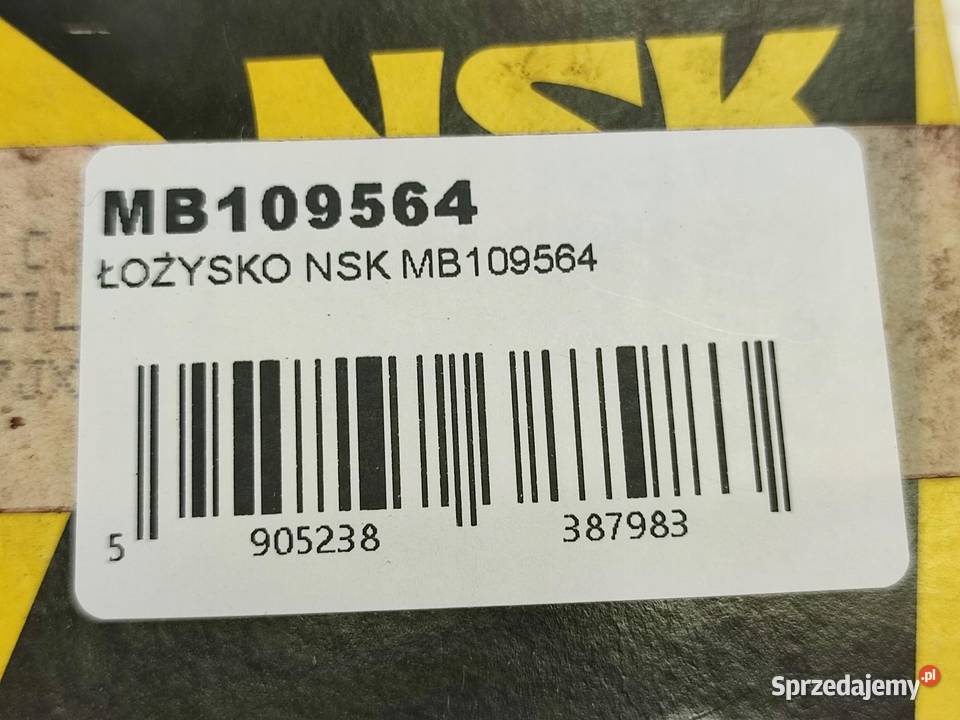 ŁOŻYSKO PIASTY KOŁA MITSUBISHI L400 2500 TD osobowe