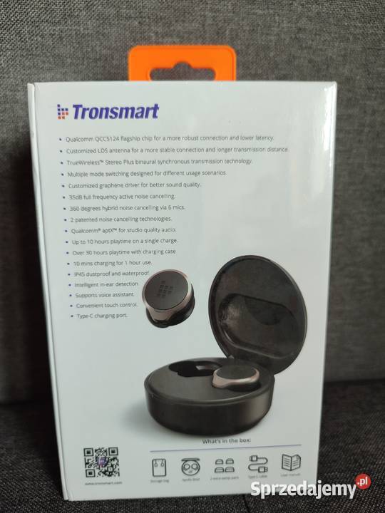 Bezprzewodowy Tronsmart Apollo Bold Zaplombowany Łódź