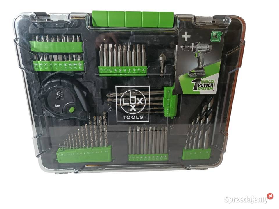 Wkrętarka LUXTOOLS 20V Akcesoria Katowice