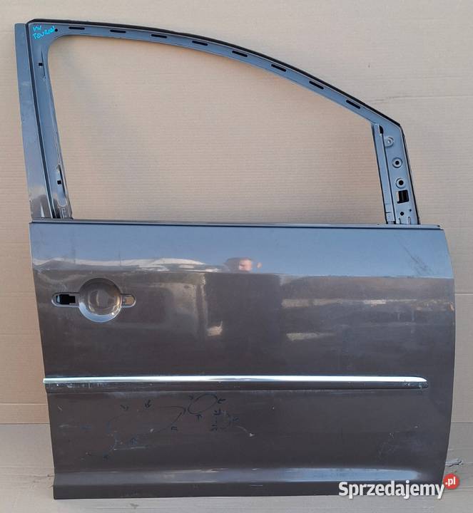 VW TOURAN I DRZWI PRAWY PRZÓD PRAWE PRZEDNIE Drzwi Bieleń