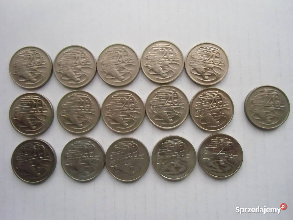 Monety Australii139 sztuksprzed 1990 roku Numizmatyka kujawsko-pomorskie Grudziądz sprzedam