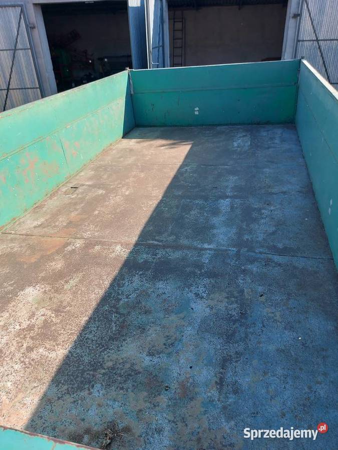 Przyczepa rolnicza Autosan D50 6 Ton Sztywna Wylatowo