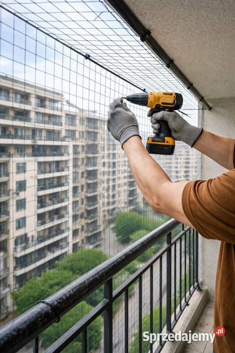 Zabezpiecznie balkonu przed gołębiami Wrocław
