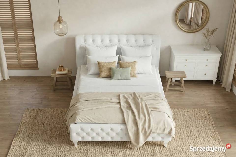 Łóżko tapicerowane BRUNO 2 140x200 pojemnik mazowieckie