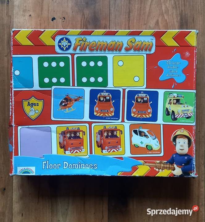 Gra Domino Strażak Sam Fireman Małkinia Górna