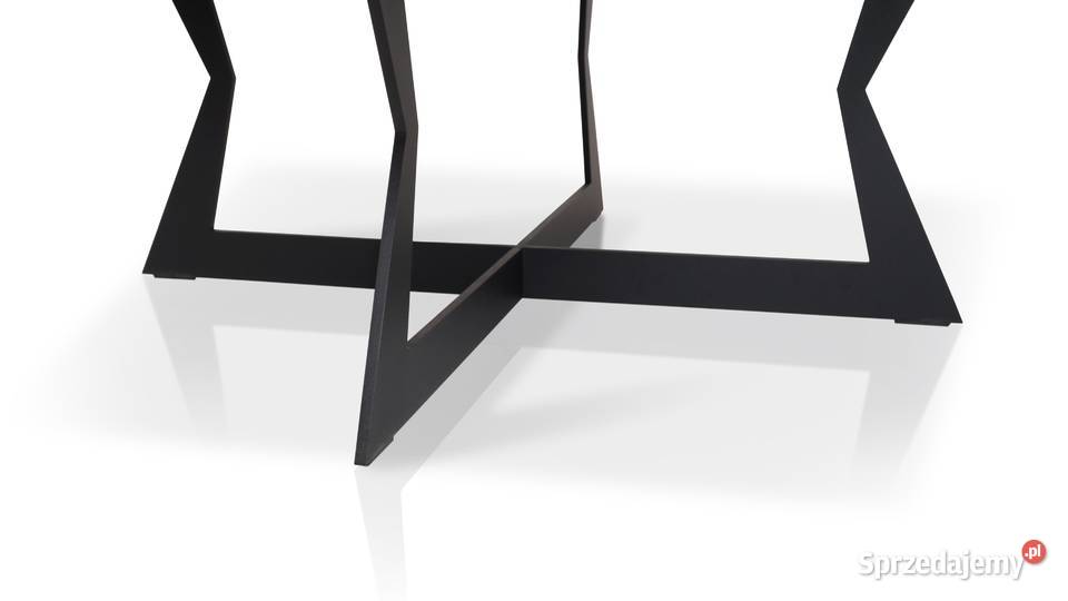 Stolik ze spieku kwarcowego podstawa metal 100cm Toruń